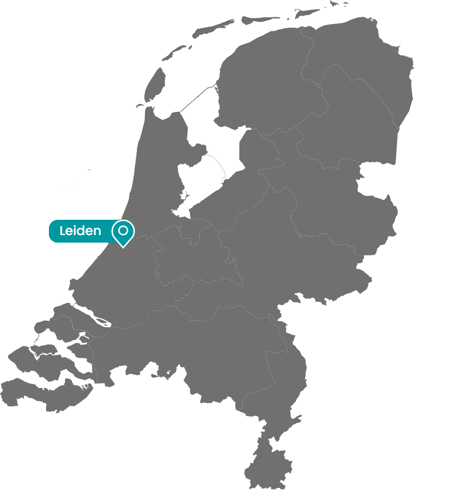 kaart locaties REA College Nederland Leiden
